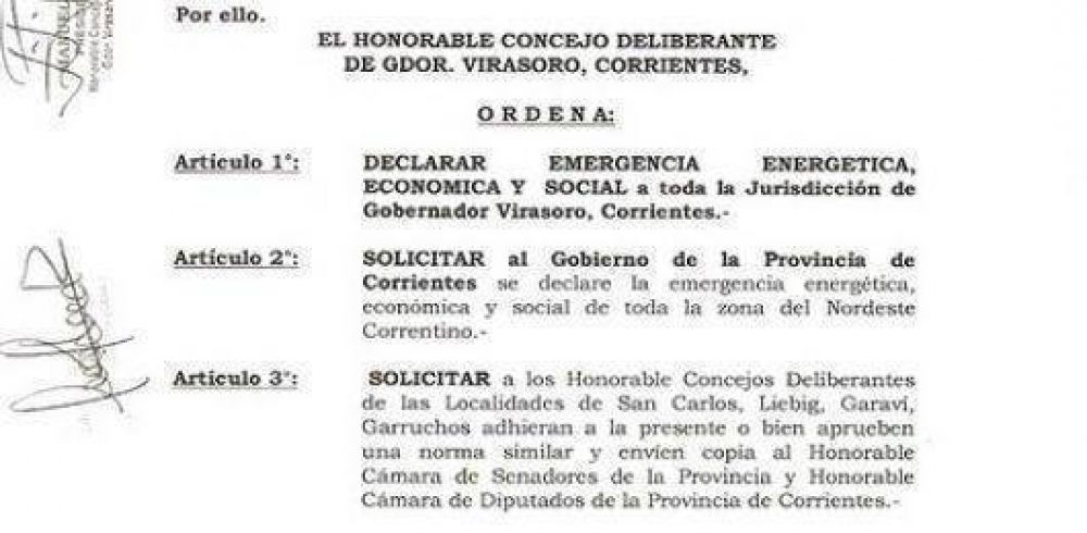 Seguir� el servicio parcial de luz por tiempo indefinido