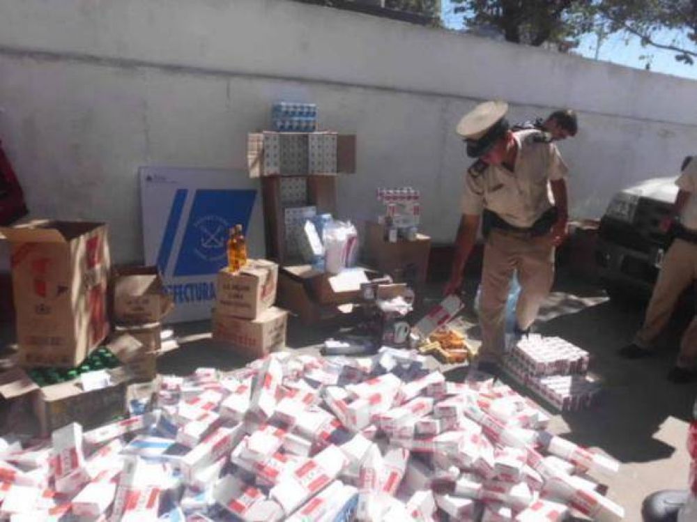 Secuestraron m�s de 23 mil cigarrillos en dos operativos