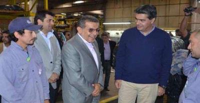 Capitanich comprometi� el envi� de fondos para concluir obras de efluentes