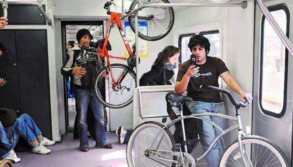 Proponen que los Subtes tengan un furg�n para bicicletas