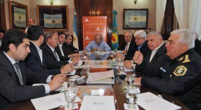 Intendentes massistas plantaron a Granados en reuni�n por las Patrullas Comunitarias