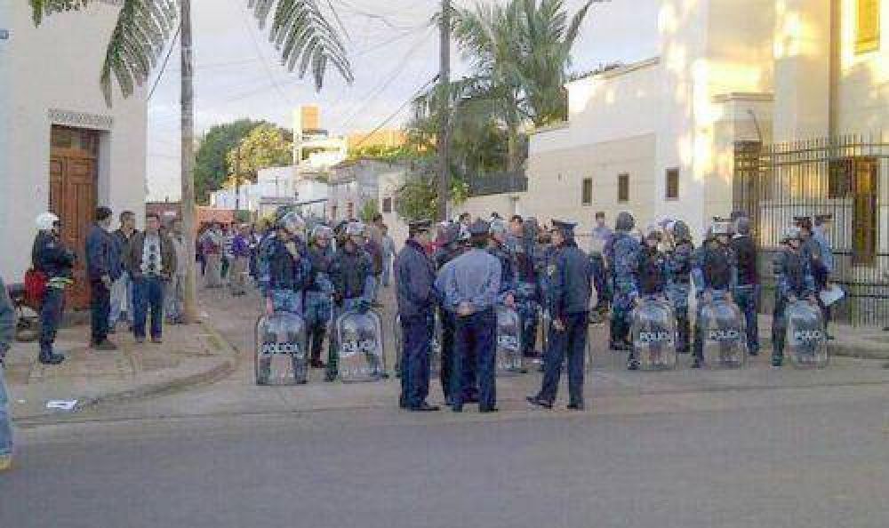 Aclaran que en el enfrentamiento entre sindicalistas municipales no se usaron armas de fuego