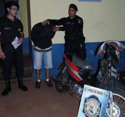 Recuperan motos robadas y detienen a dos personas 