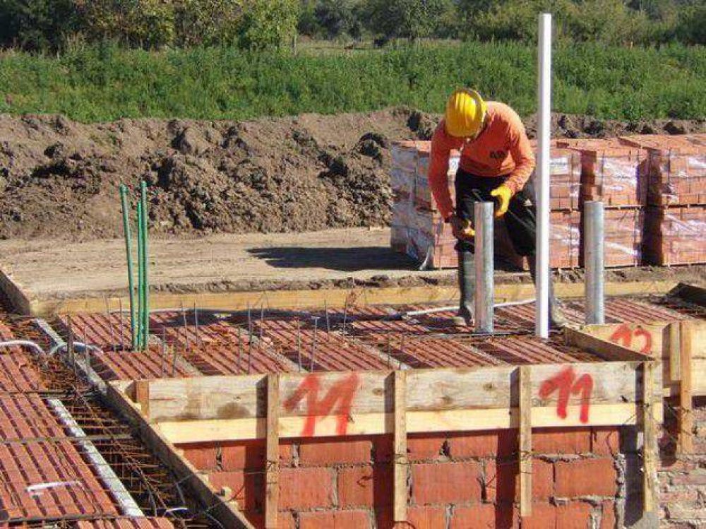 Avanza la construcci�n de 850 viviendas de Villa Mercedes