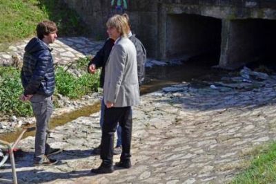 Construyen un nuevo reservorio en Carlos Casares y Acceso para evitar anegamientos los d�as de fuertes tormentas 