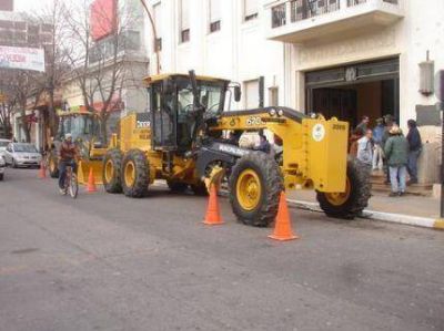 Equipamiento vial Nuevas m�quinas para el Municipio