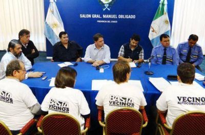 Vecinos Autoconvocados advirtieron la gravedad institucional en seguridad