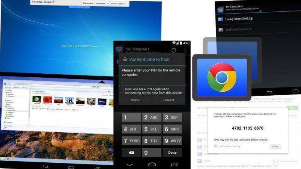 Google lanz� su aplicaci�n oficial para controlar la PC con un m�vil