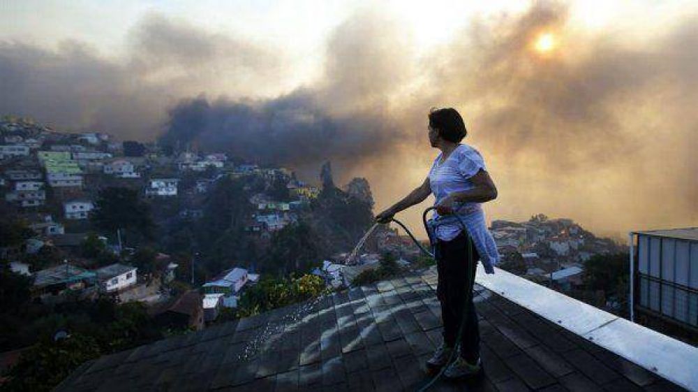 Luego de cuatro d�as, el incendio en Valpara�so fue extinguido