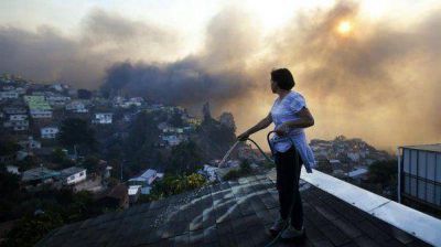 Luego de cuatro d�as, el incendio en Valpara�so fue extinguido