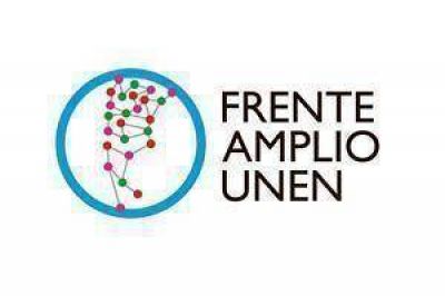 El Frente Amplio UNEN se presenta en la calle Corrientes