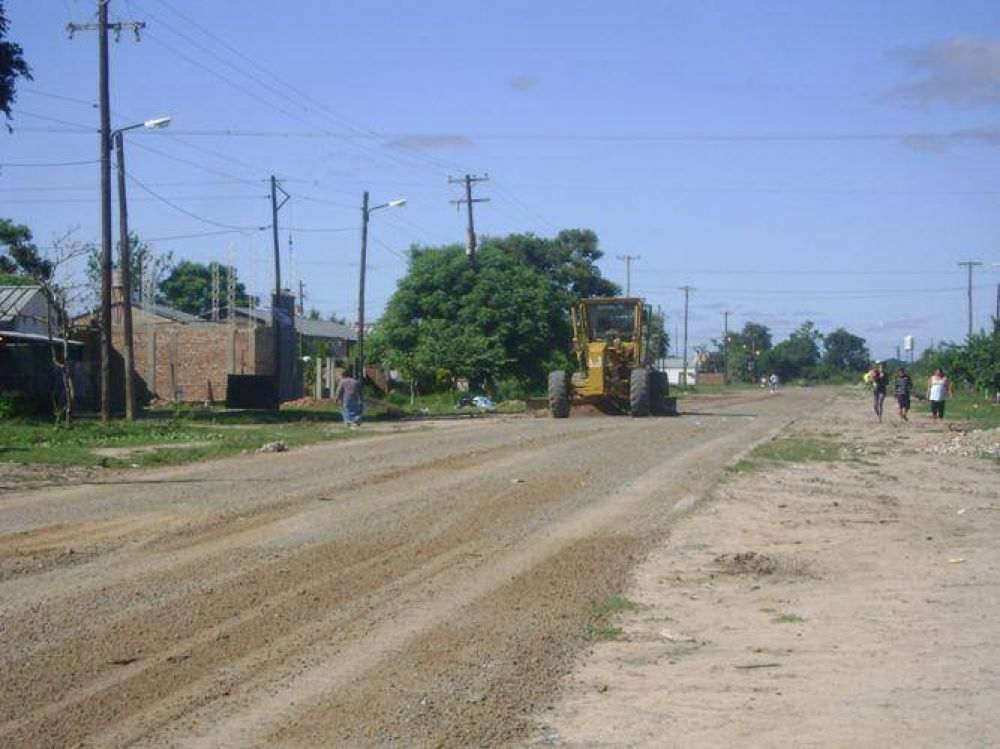 Trabajos municipales en varios barrios de nuestra ciudad