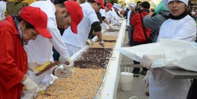 Bariloche fabric� la barra de chocolate m�s larga del mundo