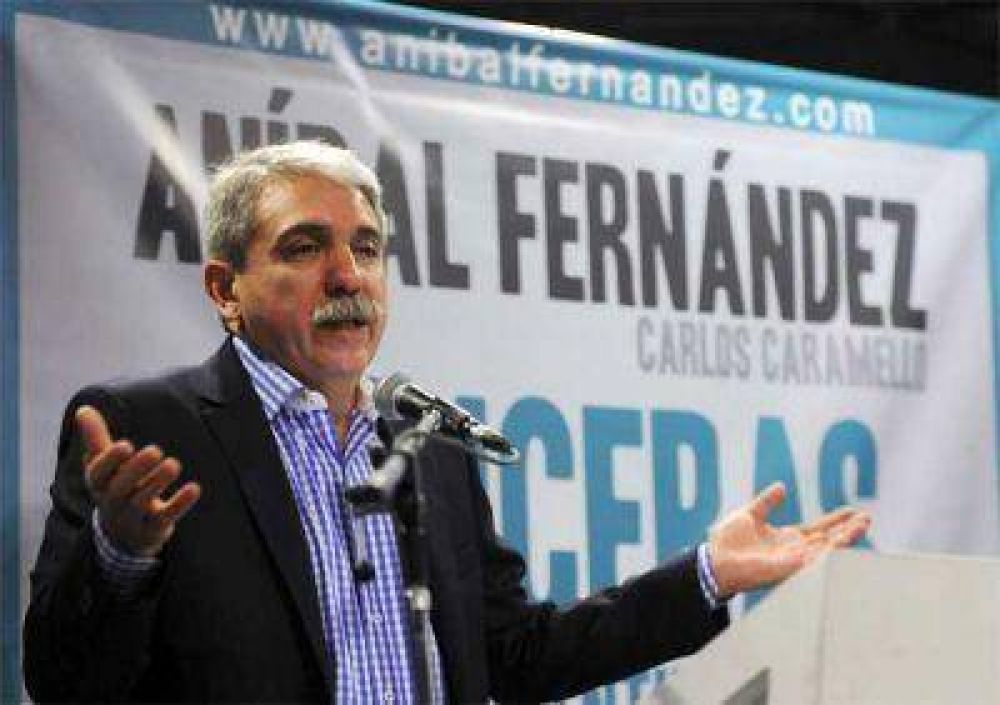 An�bal Fern�ndez dijo que tom� el ejemplo de Jauretche de "poner en evidencia a los mentirosos"