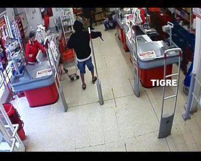 Detienen en Tigre a dos delincuentes por robar un supermercado  