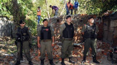 Narcotr�fico: incautan 50 kilos de droga tras tiroteo y persecuci�n