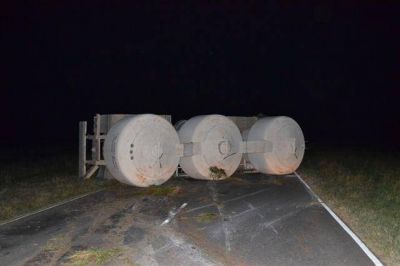 Un olavarriense protagoniz� un accidente en Rawson