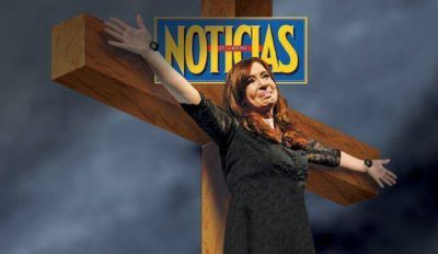 Kirchneristas y religiosos criticaron la tapa de Noticias