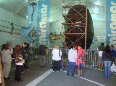 El huevo de pascua gigante es la gran atracci�n de Semana Santa en Miramar 