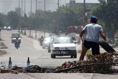 Santa Fe es la cuarta provincia del pa�s con m�s cortes de v�a p�blica en marzo