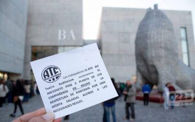 Trabajadores del Auditorium marcharon al MAR