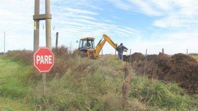 Trabajos en Ruta 5 vinculados al suministro energ�tico del Parque Industrial