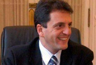 Confirman la presencia de Massa el s�bado en Lober�a