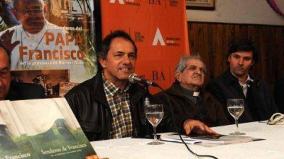 Scioli: "Doy pelea hacia afuera y hacia adentro contra el narcotr�fico"