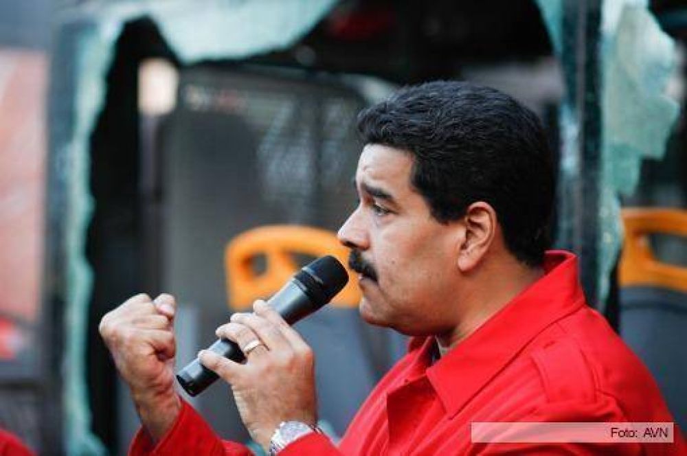 "La lucha contin�a", afirm� Nicol�s Maduro al cumplir un a�o de gesti�n