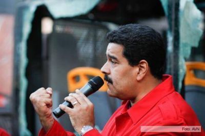 "La lucha contin�a", afirm� Nicol�s Maduro al cumplir un a�o de gesti�n