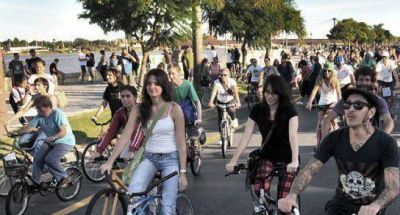 Se realiz� un biciencuentro en la ciudad