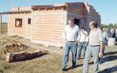 Se recibieron aportes para viviendas sociales
