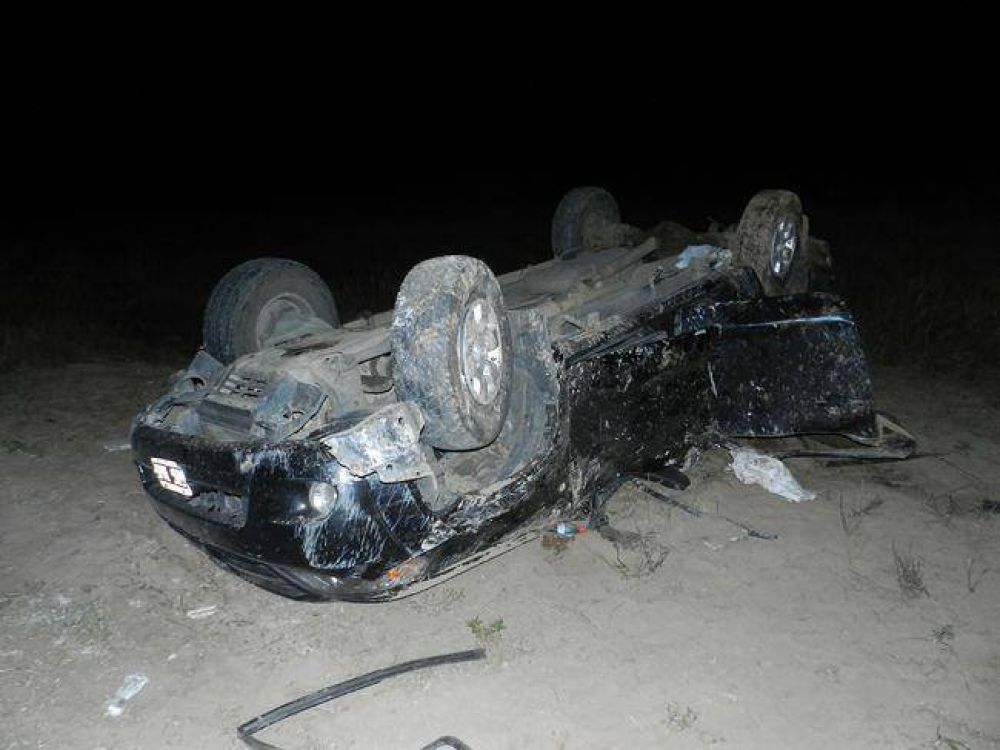 Otro vuelco fatal sobre la ruta 20