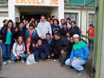 Compromiso de la legisladora Silvia Paz con nuevos referentes del barrio Malvinas