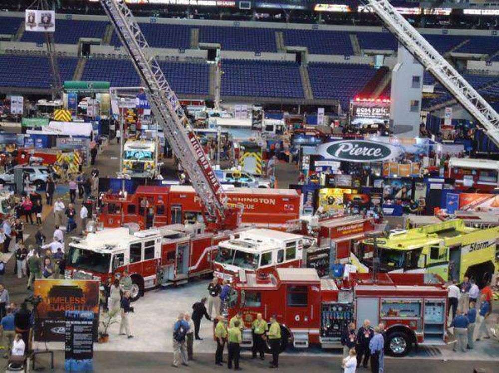 Bomberos Voluntarios del Chaco en feria de Estados Unidos
