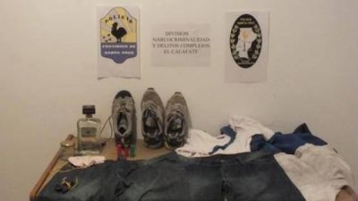 Investigadores allanaron la casa de la esposa de un Polic�a en El Calafate