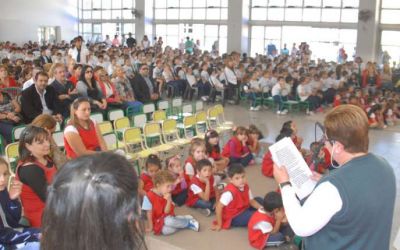 Festejaron los 126 a�os de vida junto a la educaci�n