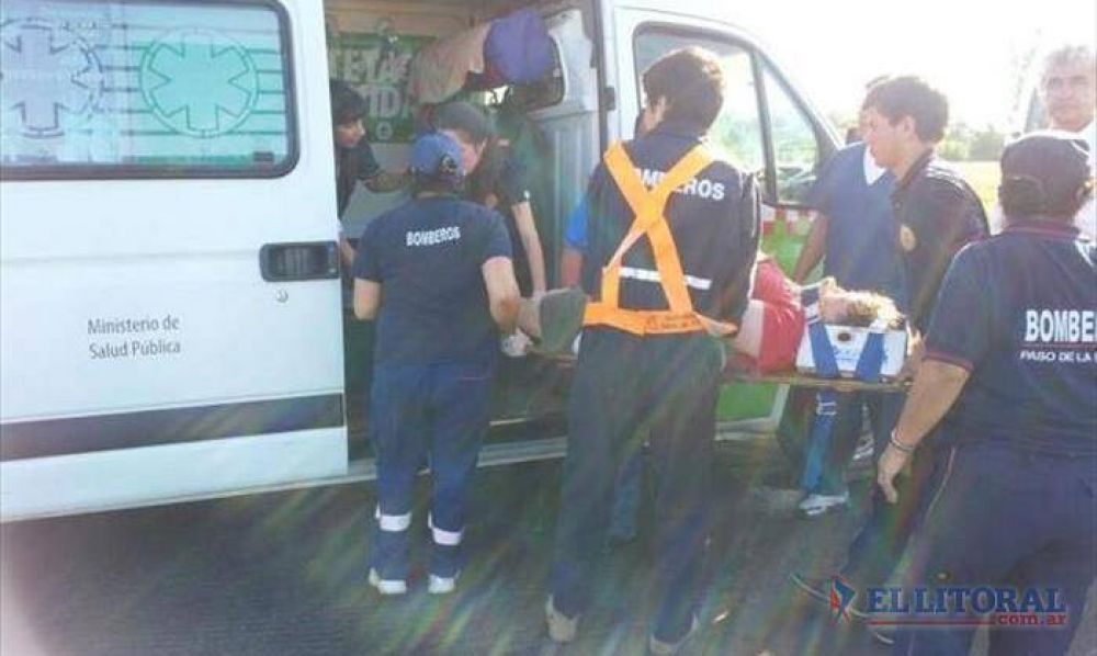 Colectivo se adelant� y atropell� a una peregrina en cercan�as de San Cosme