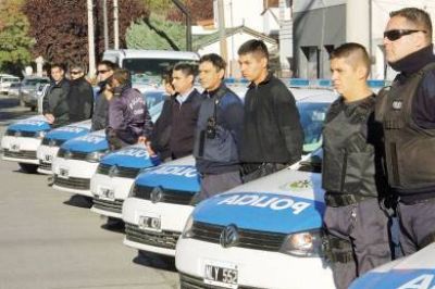 Se puso en marcha el sistema de seguridad por cuadr�culas en Esquel