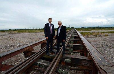 Randazzo puso en marcha las obras para que el tren vuelva a Palpal�