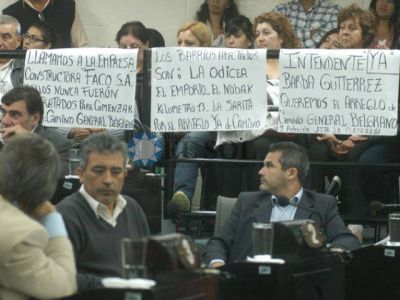Sesi�n en el Concejo