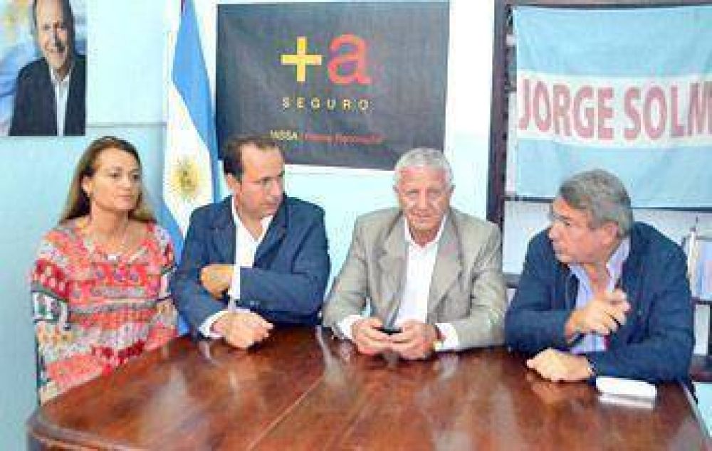 Autoridades legislativas del Frente Renovador visitaron Pergamino