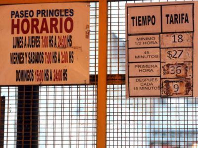 Cavallero quiere que se regulen los aranceles en las cocheras privadas
