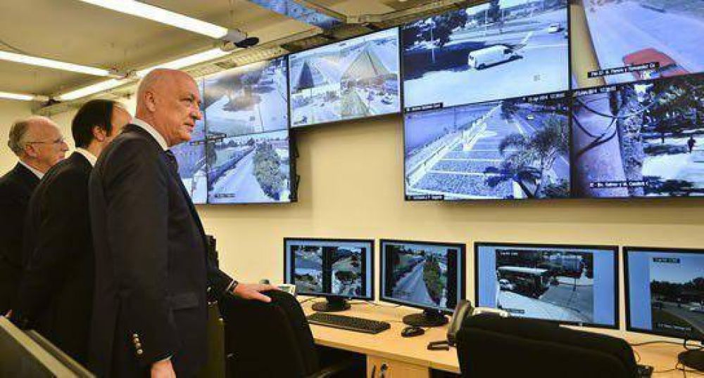Inauguraron el Centro de Videovigilancia