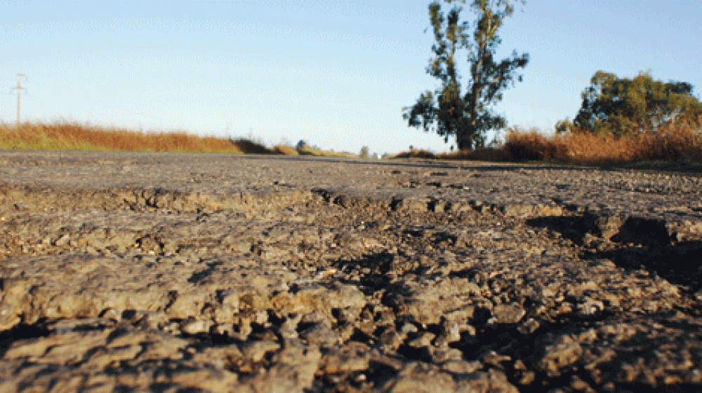 Los vecinos de la Ruta 30 dicen 'basta' y reclamar�n por la repavimentaci�n 