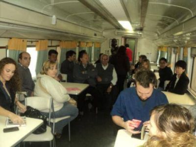 El tren de Desarrollo Social atiende hasta el s�bado en Bragado