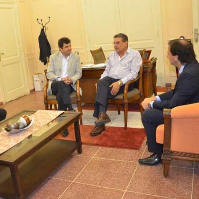 Beder recibi� a funcionario del Ministerio de Desarrollo Social de Naci�n
