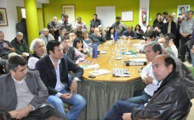 Unidad pol�tica para hacer obras tras temporal