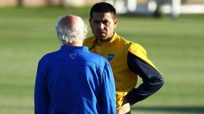 Riquelme y su puesta a punto para jugar contra el equipo de Palermo