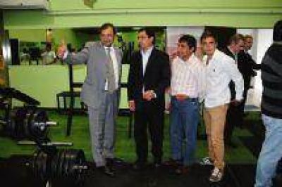 Miguel Isa: �Con el gobernador Urtubey so�amos ver crecer a los atletas desde los semilleros�
